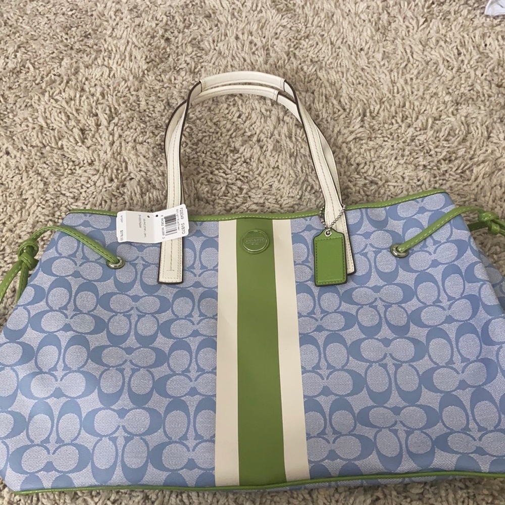 Coach summer tote